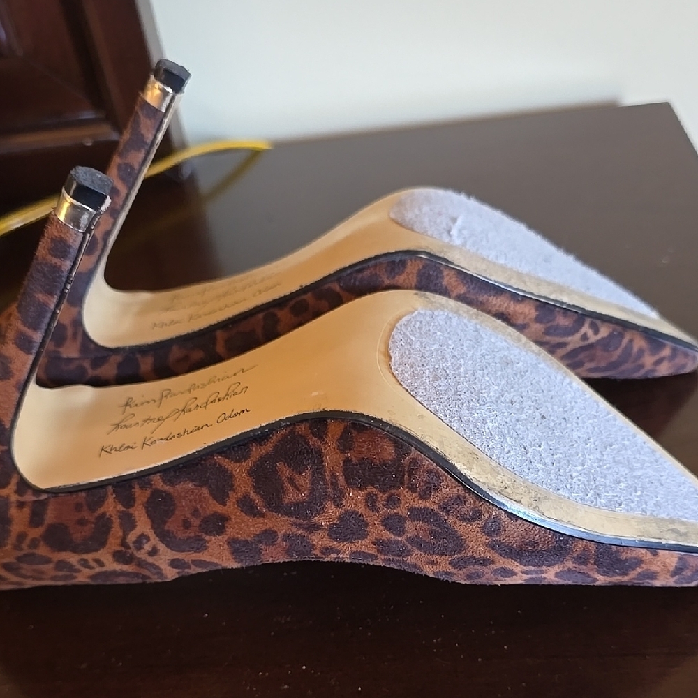 Leopard Print Heels